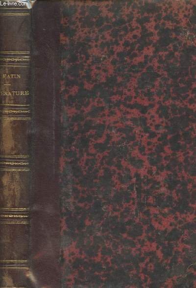 M�langes de litt�rature ancienne et moderne | Immagine principale