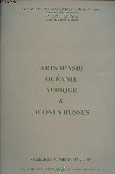 Catalogue de vente aux ench�res - Arts d'Asie, Oc�anie, Afrique … | Immagine principale