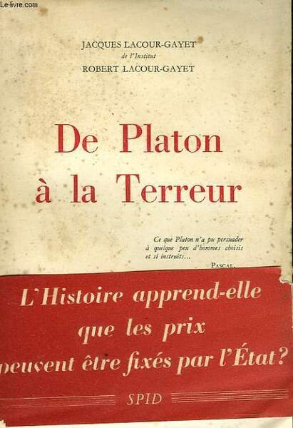 DE PLATON A LA TERREUR | Immagine principale