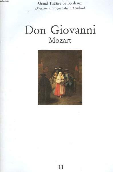 DON GIOVANNI de MOZART. GRAND THEÂTRE DE BORDEAUX MAI 1992. … | Immagine principale