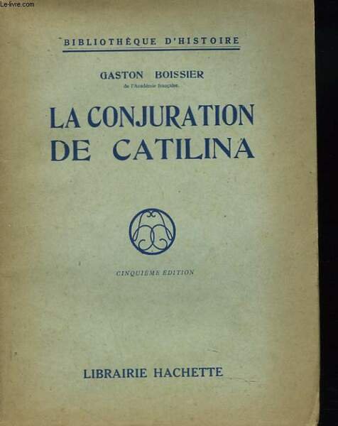 LA CONJURATION DE CATILINA