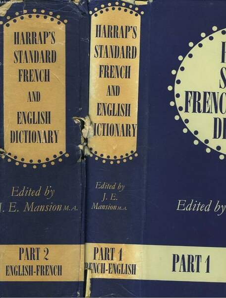HARRAP'S STANDARS FRENCH AND ENGLISH DICTIONARY. PART 1: FRENCH-ENGLISH / … | Immagine principale