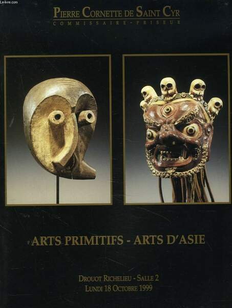 ARTS PRIMITIFS - ARTS D'ASIE. 18 OCTOBRE 1999. PHUR BU. KARTRIKA. SARDULA. LIOGA. BUDDHA. DAME DE COUR. PERAK. ILES MELKULA. FIDJI. ABELAM. IFUGAO. DAYAK. IJO. BAMBARA. LOBALA. YORUBA. ASHANTI. LOBI. LUBA. SONGYE. FANG. PENDE. DAN. SENOUFO. LEGA. PENDE .