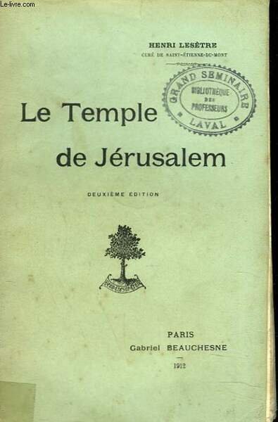 LE TEMPLE DE JERUSALEM. | Immagine principale