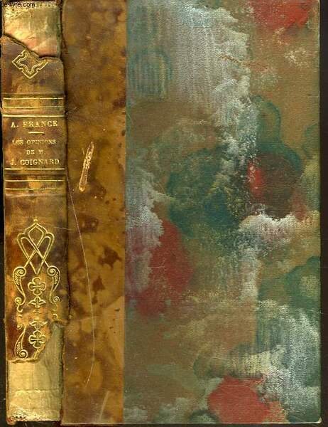 LES OPINIONS DE JERÔME COIGNARD RECUEILLIES PAR JACQUES TOURNEBROCHE. | Immagine principale