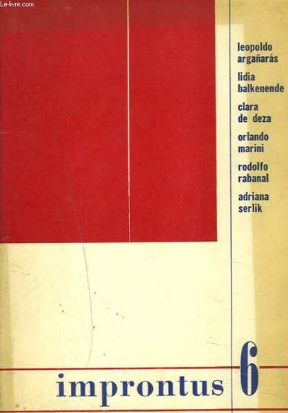 IMPROMPTU 6. LEOPOLDO ARGANARAS/ LIDIA BALKENENDE/ CLARA DE DEZA/ ORLANDO …