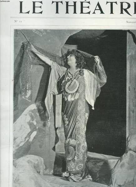 LE THEATRE. REVUE N°11, NOVEMBRE 1898. "MEDEE" à LA RENAISSANCE … | Immagine principale