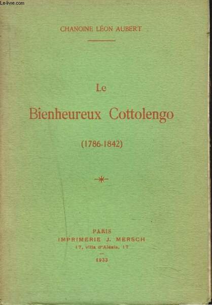 LE BIENHEUREUX COTTOLENGO (1786-1842) | Immagine principale