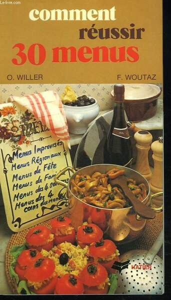 COMMENT REUSSIR 30 MENUS | Immagine principale