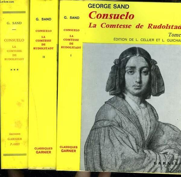 CONSUELO. LA COMTESSE DE RUDOLSTATDT. TOMES I à III. | Immagine principale