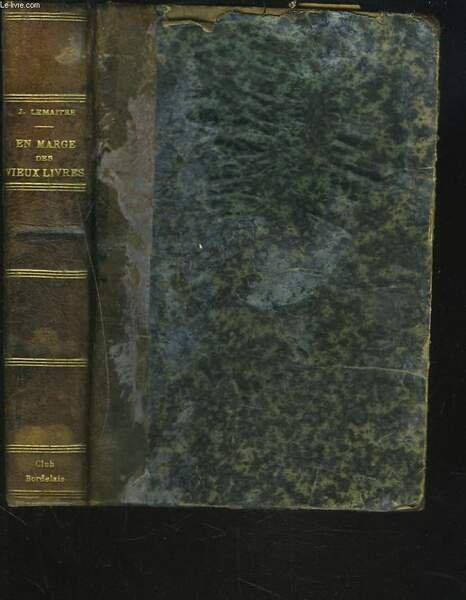 EN MARGE DES VIEUX LIVRES. 2e SERIE. | Immagine principale