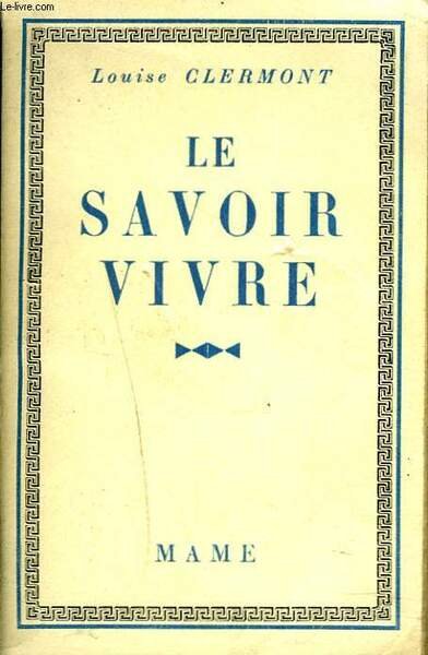 LE SAVOIR VIVRE | Immagine principale