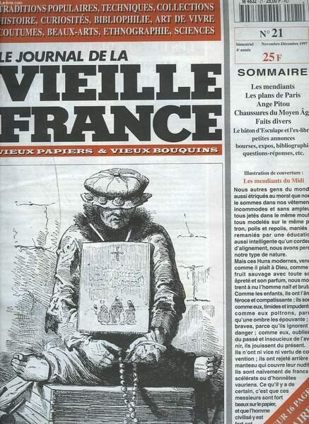 LE JOURNAL DE LA VIEILLE FRANCE. VIEUX PAPIERS & VIEUX …