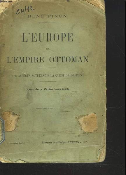 L'EUROPE ET L'EMPIRE OTTOMAN. LES ASPECT ACTUELS DE LA QUESTION … | Immagine principale