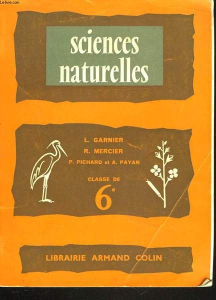 SCIENCES NATURELLES. CLASSE DE 6e | Immagine principale