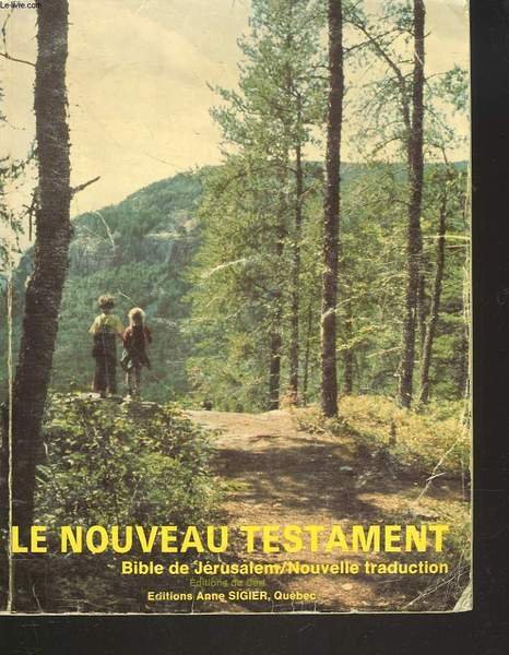 LE NOUVEAU TESTAMENT. BIBLE DE JERUSALEM, NOUVELLE TRADUCTION. | Immagine principale