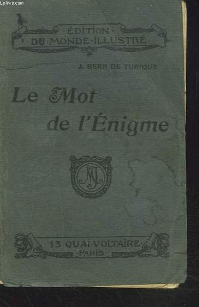 LE MOT DE L'ENIGME