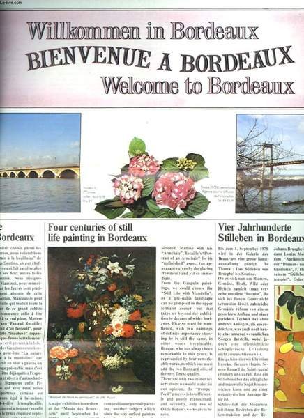 BIENVENUE A BORDEAUX / WILLKOMMEN IN BORDEAUX / WELCOM TO …