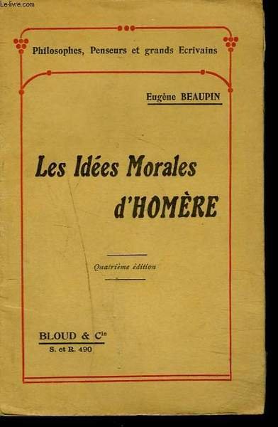 LES IDEES MORALES D'HOMERE.