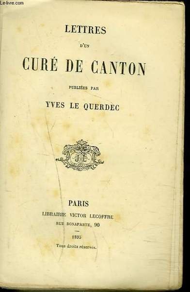 LETTRES D'UN CURE DE CANTON