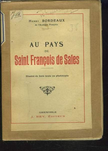 AU PAYS DE SAINT FRANCOIS DE SALES