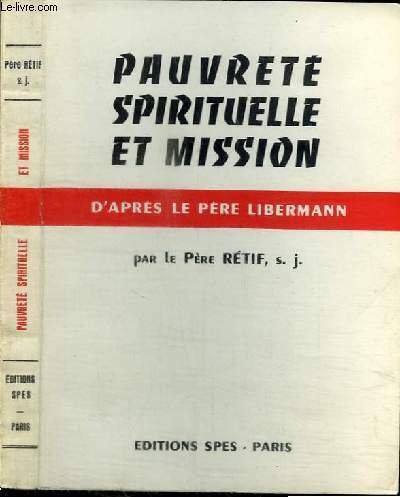 PAUVRETE SPIRITUELLE ET MISSION