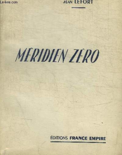 MERIDIEN ZERO | Immagine principale