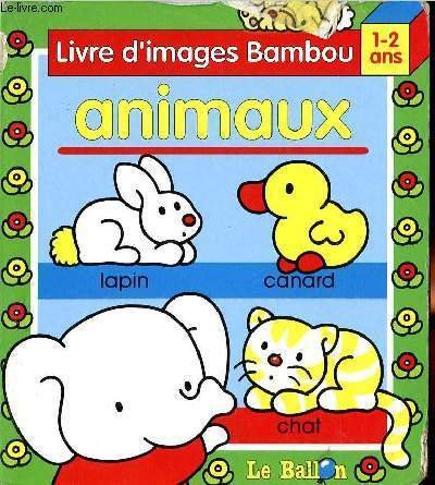 Livre d'images Bambou Animaux 1-2 ans
