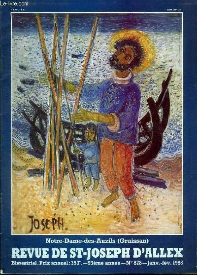 REVUE DE SAINT-JOSEPH D'ALLEX : 93eme ANNEE N°878 JANV. FEV. … | Immagine principale