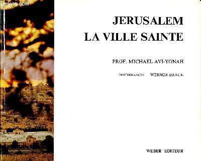 Jérusalem ville sainte