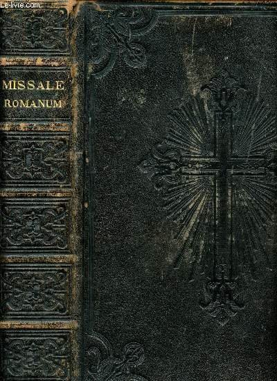 Missale romanum N° 83 ex decreto sacrosancti concilii tridentini resitutum S. PII V Pontificis maximi jussu editum aliorum pontificum cura recognitum a io X reformatum et SSMI D.N. Benedicti XV auctoritate vulgatum