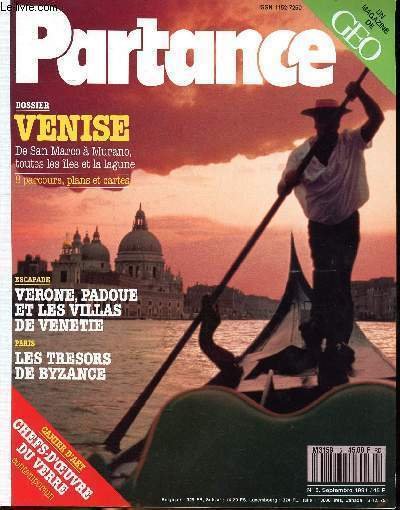 Partance N°5 septembre 1991 Venise de San Marco à Murano, … | Immagine principale