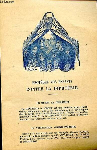 Protégez vos enfants contre la diphtérie
