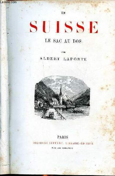 En Suisse le sac au dos