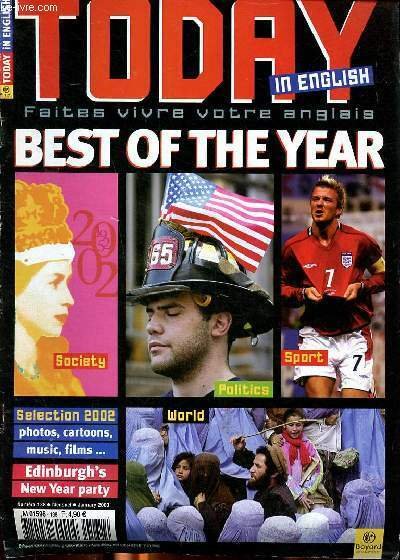 Today Faites vivre votre anglais N° 138 january 2003 Brest …