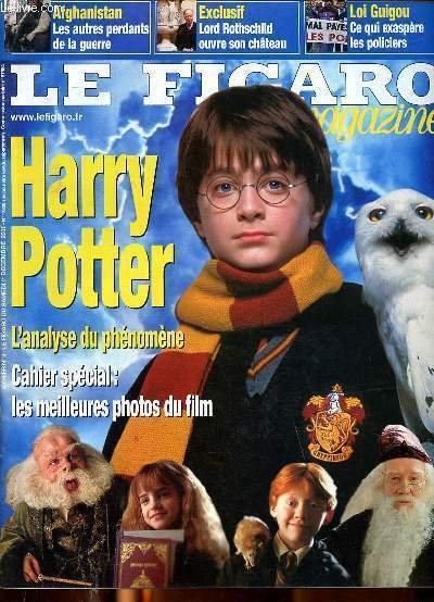 Le Figaro Magazine cahier N°3 Harry Potter L'analyse du phénomène