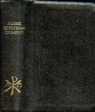 Missel quotidien complet pour la forme extraordinaire du rite romain … | Immagine principale