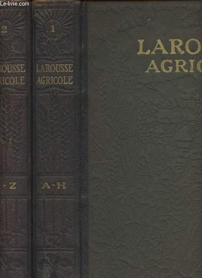 LAROUSSE AGRICOLE ENCYCLOPEDIE ILLUSTREE - TOME 1 ET 2 - …