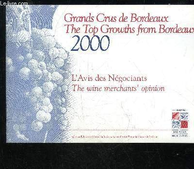 GRANDS CRUS DE BORDEAUX 2000 THE TOP GROWTHS FROM BORDEAUX … | Immagine principale