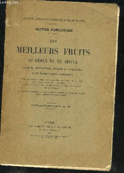 LES MEILLEURS FRUITS AU DEBUT DU XXE SIECLE HISTOIRE DESCRIPTION … | Immagine principale