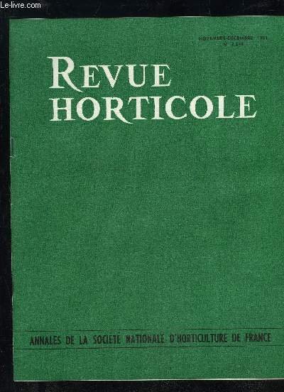 LA REVUE HORTICOLE 1961 N° 2244 - Chronique Horticole . .A la Société Nationale d'Horticulture de France Les plus gros Arbres de France : Genres Ainus, Betula, Carpi-nus, Corylus, Ostrya, par E. LE GRAVEREND A propos des plus gros Conifères de France :