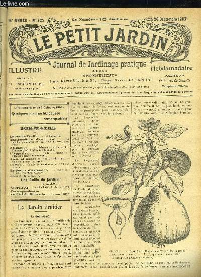 LE PETIT JARDIN ILLUSTRE N° 725 - Le Jardin Fruitier. …