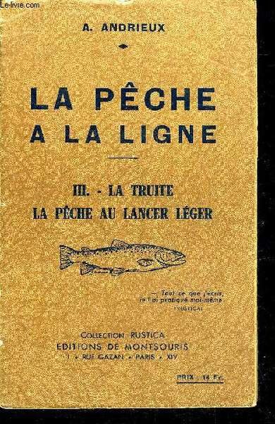 LA PECHE A LA LIGNE - TOME 3 : LA … | Immagine principale