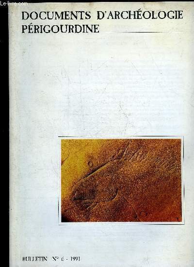 DOCUMENTS D'ARCHEOLOGIE PERIGOURDINE - BULLETIN D'ADHESION PRESENTANT L'ASSOCIATION ET LES …