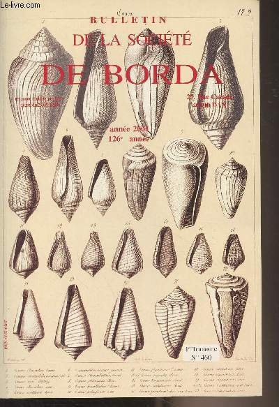 BULLETIN DE LA SOCIETE DE BORDA N° 460 126e année …