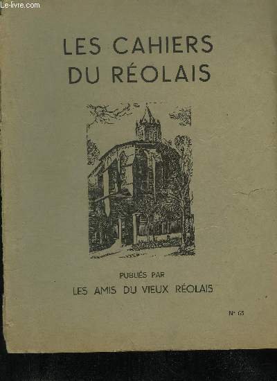 LES CAHIERS DU REOLAIS N° 65 - les courants d'opinion … | Immagine principale