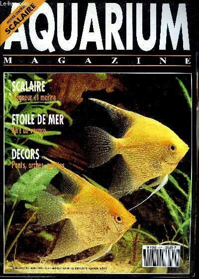 AQUARIUM MAGAZINE N° 85 Scalaire seigneur et maître - etoile …