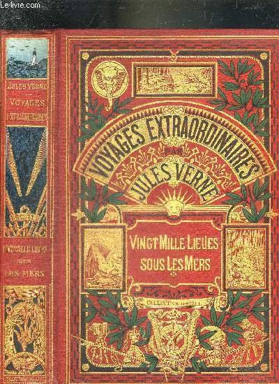 VINGT MILLE LIEUES SOUS LES MERS - COLLECTION HETZEL.
