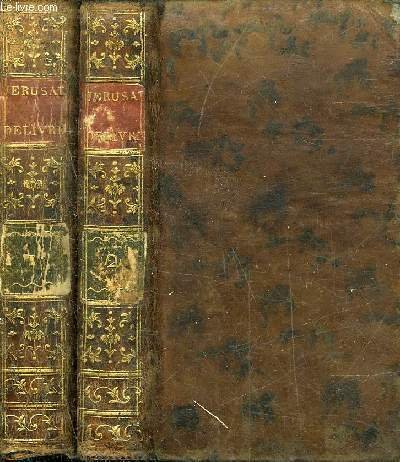 JERUSALEM DELIVREE POEME DU TASSE - TRADUIT DE L'ITALIEN - NOUVELLE EDITION REVUE & CORRIGEE - EN 2 TOMES - TOMES 1 + 2 .