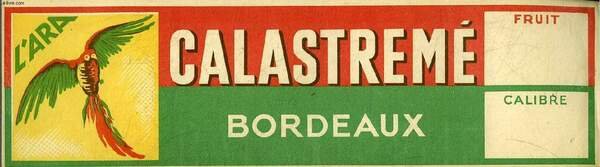 UNE PUBLICITE : L'ARA CALASTREME BORDEAUX.